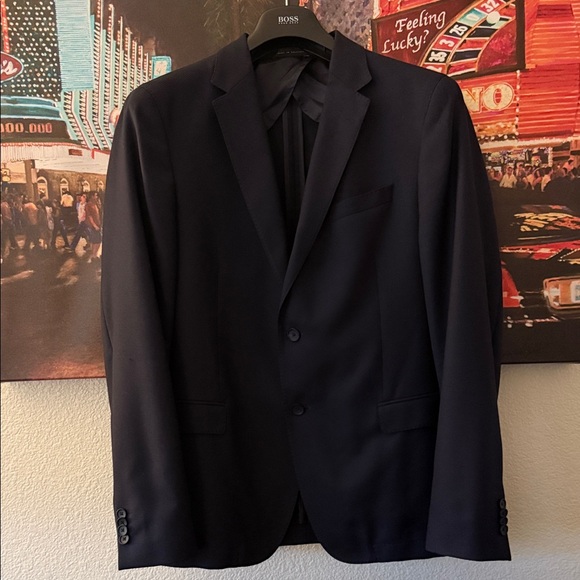 Hugo Boss Boss Men's Dark Blue Sport Coat